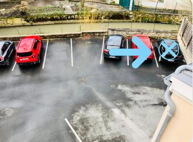 Logement Centre Ville D'Epernay Avec Parking Prive Exterior foto